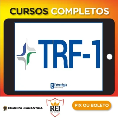 Pacote - TRF 1ª Região (Técnico Judiciário - Área Administrativa) Pacote Completo - Estratégia Concursos