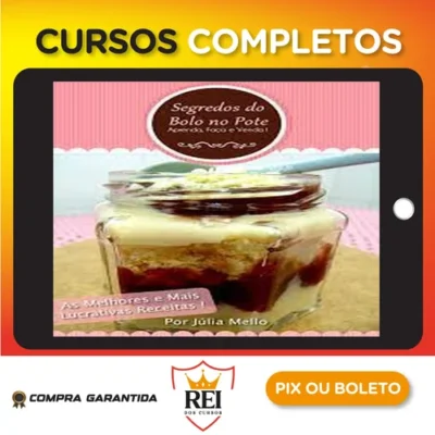 Segredos do Bolo no Pote - Eliane Santiago