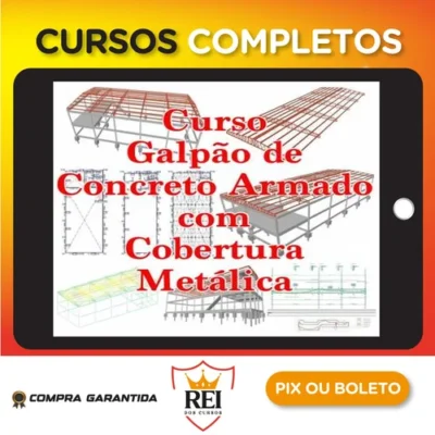 Cypecad: Barracão com Cobertura Metálica - Ítallo Bernardo