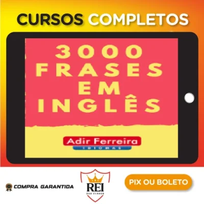 3000 (Frases + Áudio) em Inglês - Adir Ferreira
