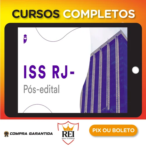 Pacote - ISS-RJ (Fiscal de Rendas do Município) Pacote - 2023 (Pós-Edital) - Estratégia Concursos