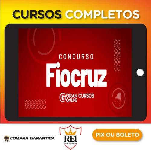 FIOCRUZ - Analista em Saúde Pública - Gestão de Materiais e Patrimônio (Pós-Edital) - Gran Cursos Online