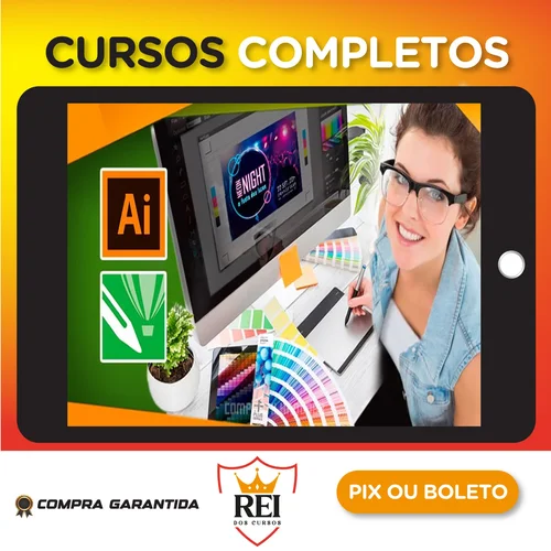 Curso Design Gráfico Definitivo e Prático: Iniciante ao Avançado - Marcos Schmidt