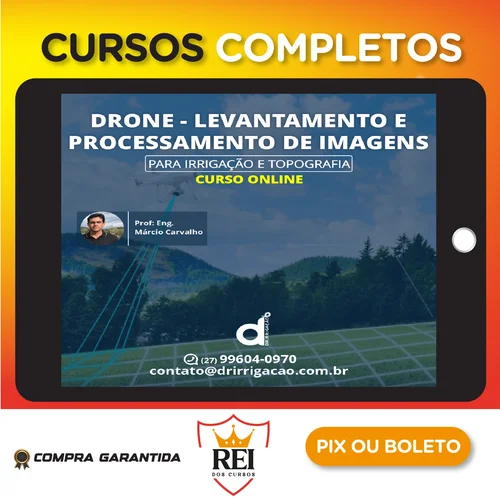 Drone Levantamento e Processamento de Imagens - Drone Valk