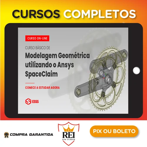 Curso Básico de Modelagem Geométrica Utilizando o Ansys Spaceclaim - Esss