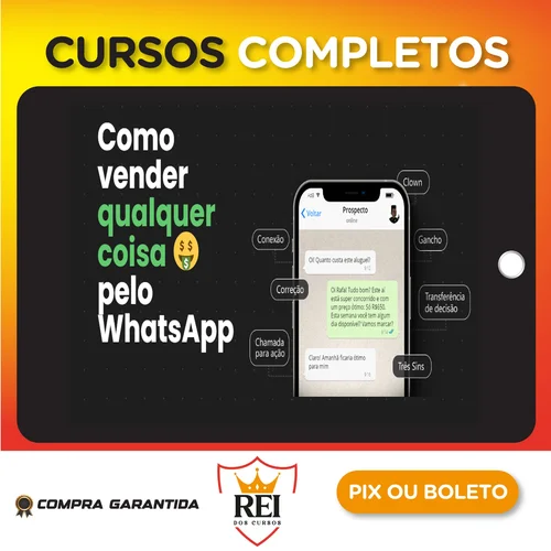 Curso Como Vender Qualquer Coisa Pelo Whatsapp - Agência de Bolso