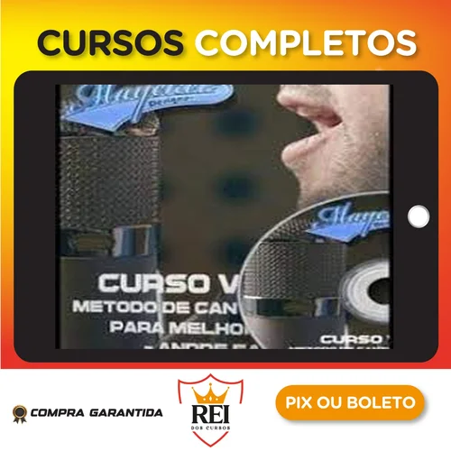 Curso Vocal: Método de Canto Completo para Melhorar a Voz - André Fantom