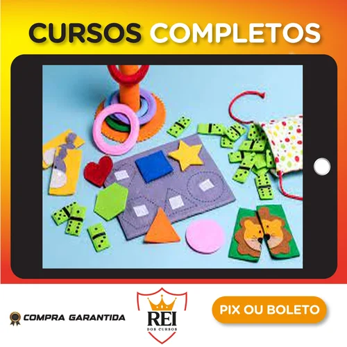 Brinquedos Educativos em Feltro - Taty Freitas