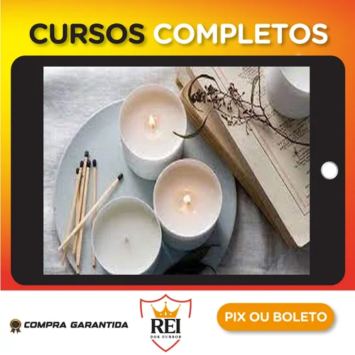 Curso de Velas Terapêuticas com Aromaterapia - Állyson Correia