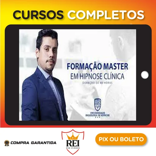 Formação Master em Hipnose Clínica 4.0 - Charles Bueno