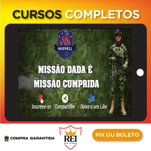 Pré Militar de Português e Inglês - Maxwell